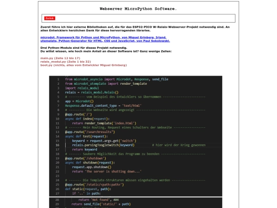 pages4/Webserver_Soft_PythonMain screenshot