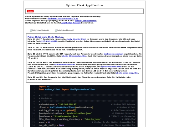 pages7/Shelly_Python_Flask screenshot