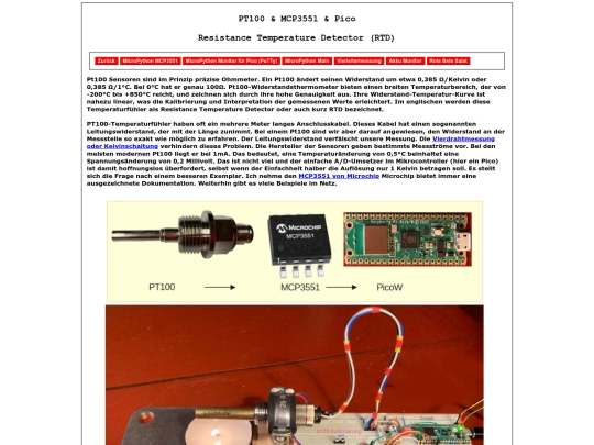 pages8/PT100_Basis screenshot