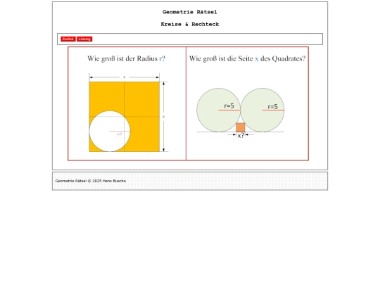 pages9/Geometrie_KreisRechteck_Aufgabe screenshot