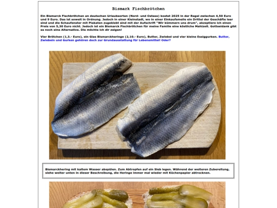 pagesA/BismarkFischBroetchen screenshot