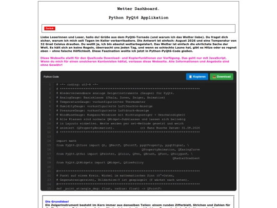 pagesB/PyQt6_Wetter screenshot