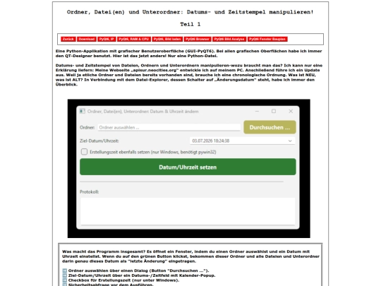 pagesB/Python_File_Attribute screenshot