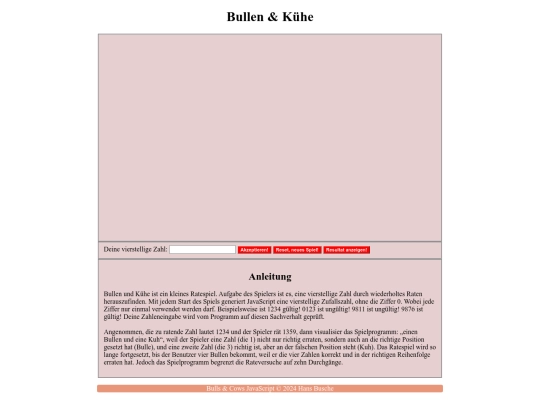 templates/Bull_Cow screenshot
