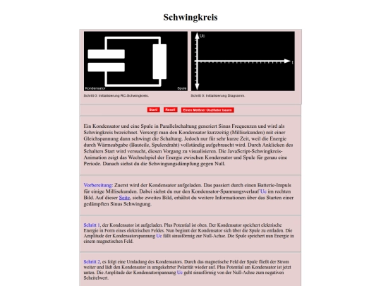 templates/Schwingkreis screenshot