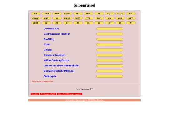 templates/SilbenRaetsel screenshot