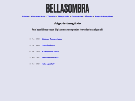 blog screenshot