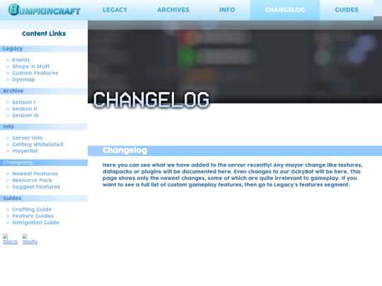 changelog screenshot