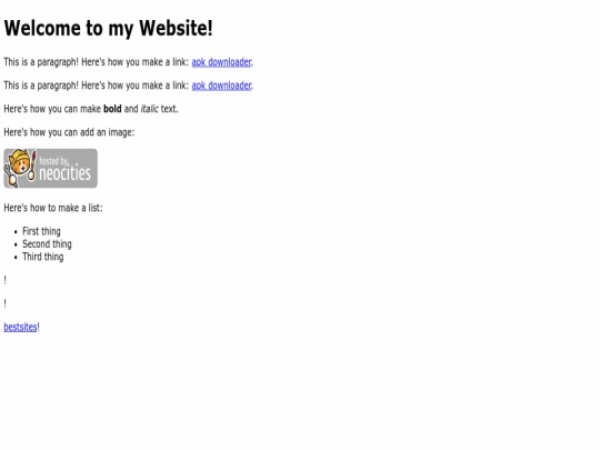 index screenshot