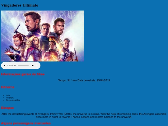 Vingadores/Vingadores screenshot