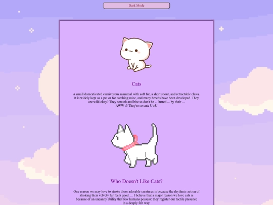 cats screenshot