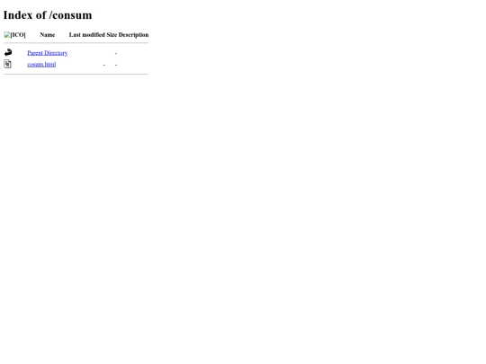consum/consumdir screenshot