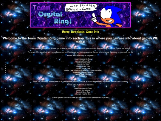 sthsr/gameinfo screenshot