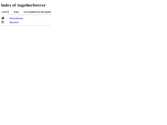togetherforever/dir screenshot