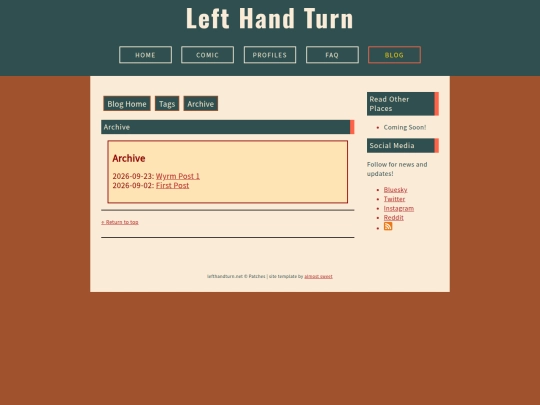 blog/archive screenshot