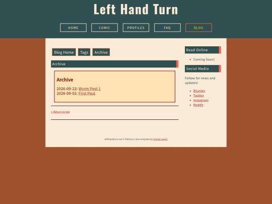 blog/blog/archive screenshot
