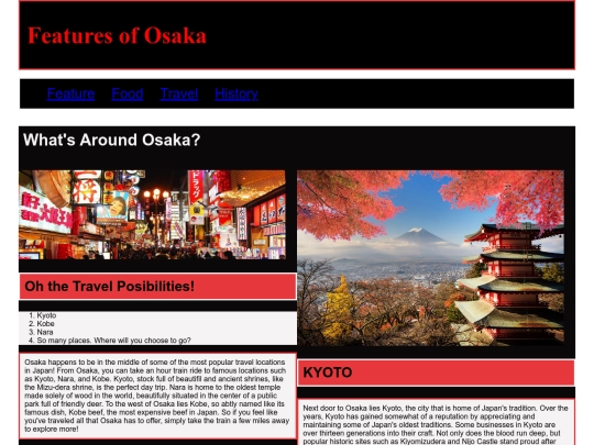 travel screenshot