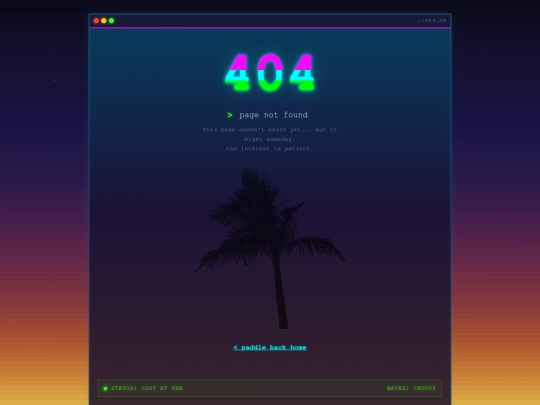 not_found screenshot
