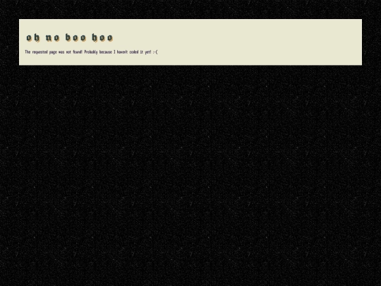 not_found screenshot