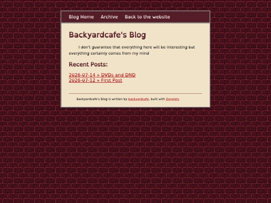 blog screenshot