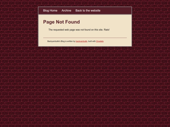 blog/not_found screenshot