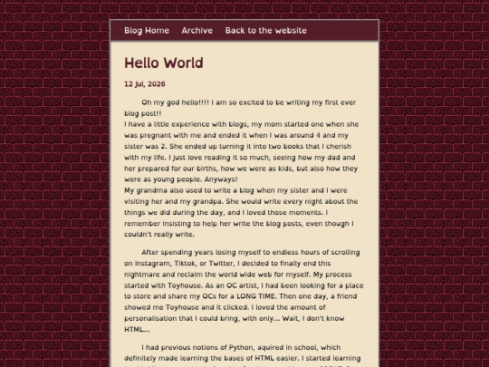 blog/posts/2026-07-12-Hello-World screenshot