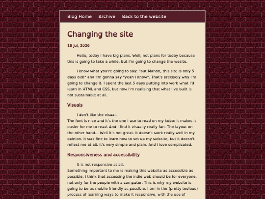 blog/posts/2026-07-16-Changing-the-site screenshot