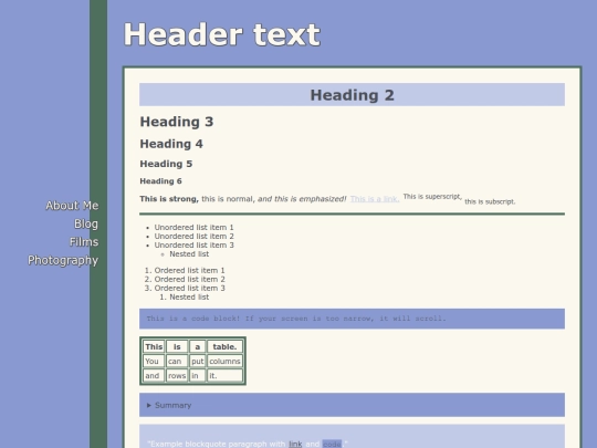 index screenshot