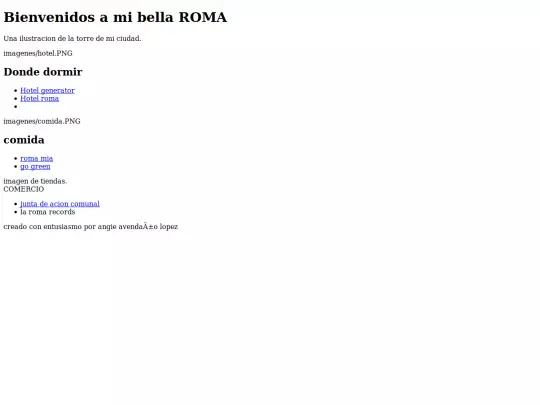 ROMA screenshot