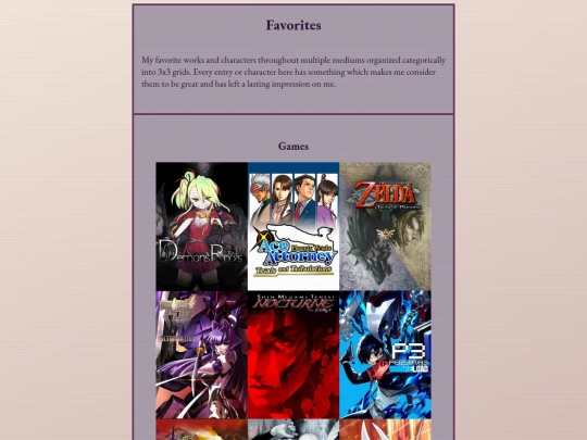 pages/favorites screenshot