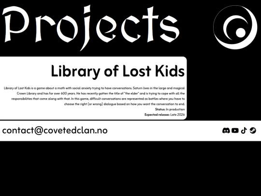 projects screenshot