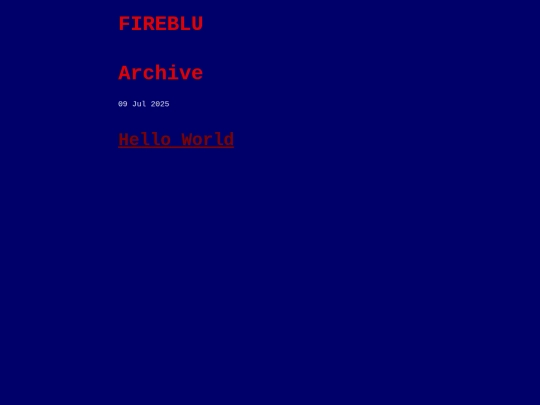 archive screenshot