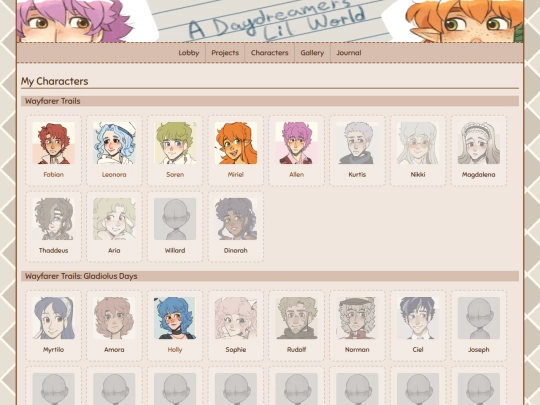 w/characters screenshot