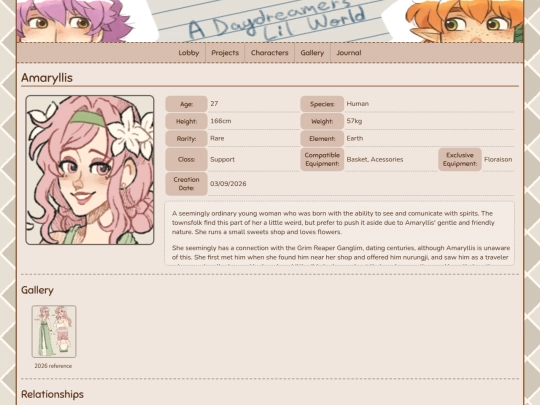 w/characters/amaryllis screenshot