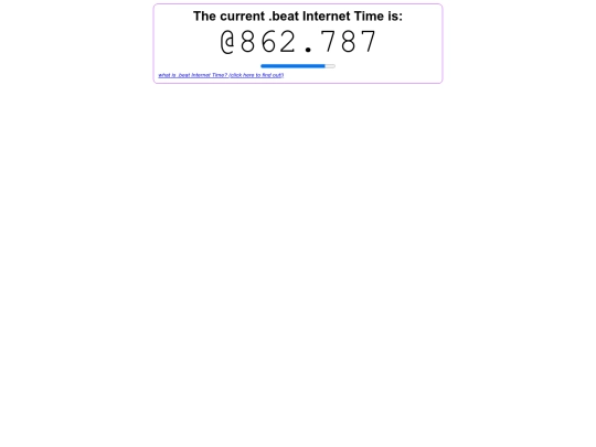 internettime screenshot