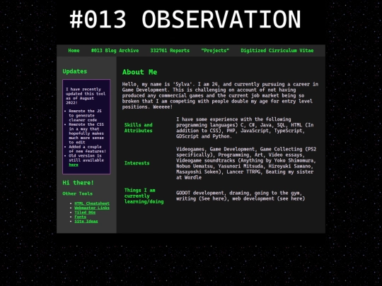 cv screenshot