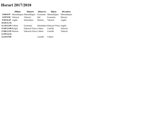 pagines/taula screenshot