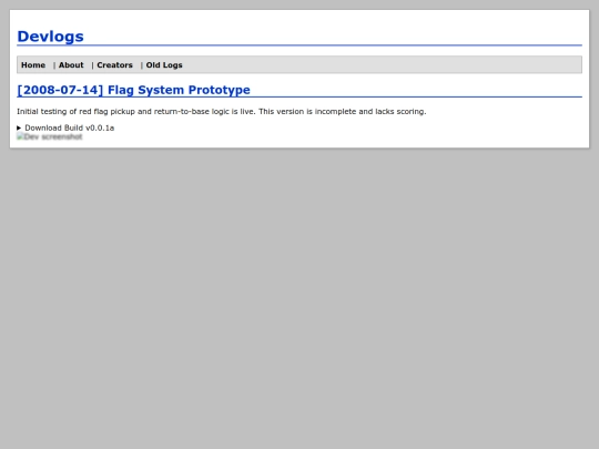 devlogs screenshot