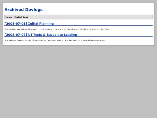 oldlogs screenshot