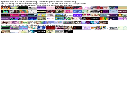 links screenshot