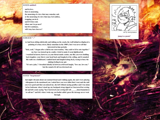 poetry screenshot