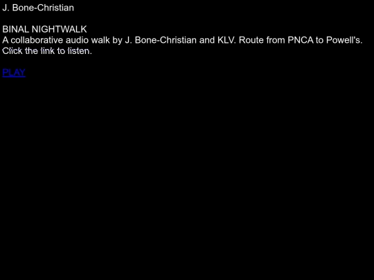 binalnightwalk screenshot