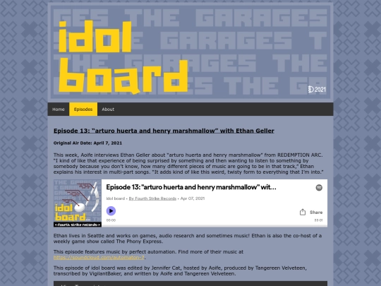 idolboard-test screenshot