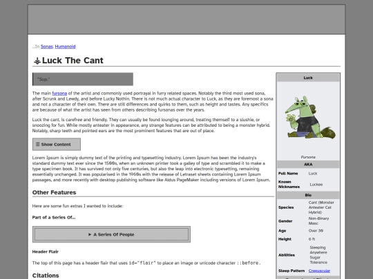 wiki/luck screenshot