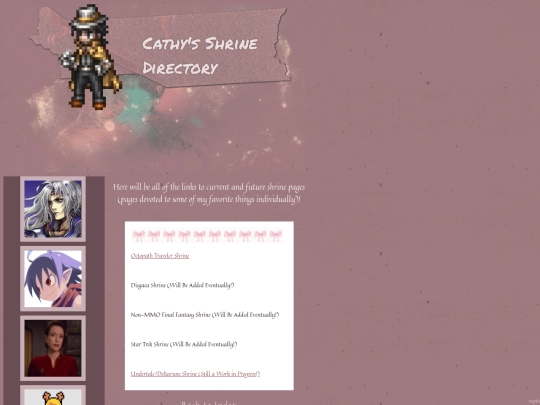 shrinedirectory screenshot