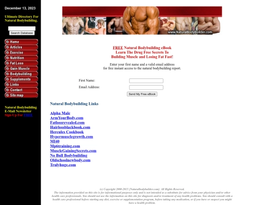links screenshot