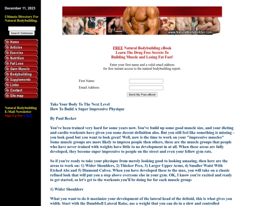 perfectphysique screenshot