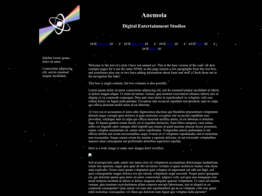 csstest screenshot