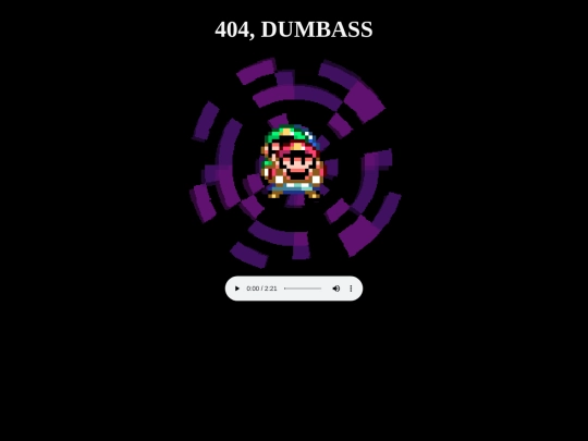 404 screenshot