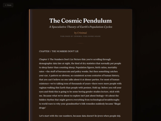 Contemplate/the-cosmic-pendulum screenshot